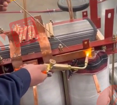 变压器铜排焊接机