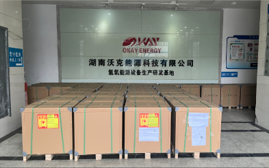 沃克能源48台水燃料氢氧机整装待发即将发往北美